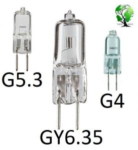 Capsule Socket G4 / G5.3 G 6.35 LED, Halogen