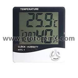 HTC-1 LCD Digital Thermometer &amp; Hygrometer