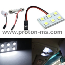 Diode Panel 2x3 SMD LED, white