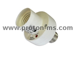 Rising Sun Light Bulb Socket managed remotely up to 25 meters