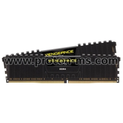 Памет Corsair Vengeance LPX, 32GB (2x16GB) DDR4 DRAM, 2600MHz, CL18, CMK32GX4M2D3600C18