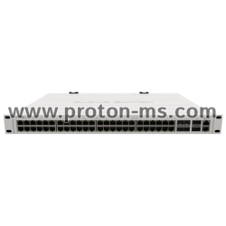 Switch 48 port Mikrotik CRS354-48G-4S+2Q+RM, 48 ports, 40 Gbps QSFP+ ports
