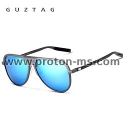 GUZTAG Unisex Classic Brand Men Aluminum Sunglasses HD Polarized UV400 Mirror