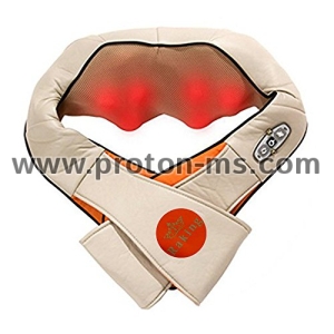 Multi Function Neck Kneading Massager With Heat Beige