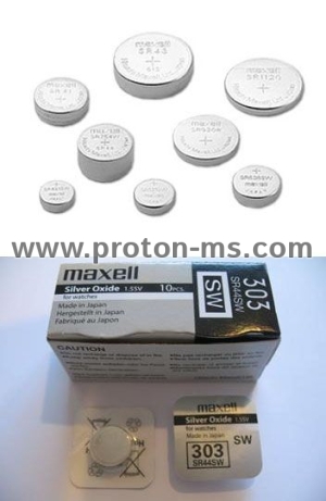 Silver Battery MAXELL 386 SR43SW