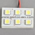 Diode Panel 2x3 SMD LED, white
