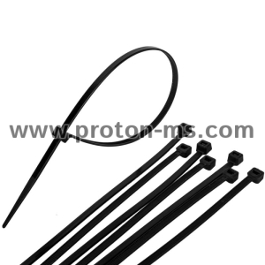 Cable Ties 4,8mm x 200mm, 70 pcs., Black
