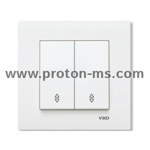 Viko Karre Single Switch, Deviator, White 90960017