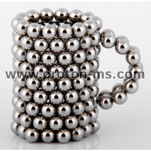 Magnetic Balls (spheres), Neo Cube, Zen Magnets, Neo Spheres, 216 pcs., Red, 5mm