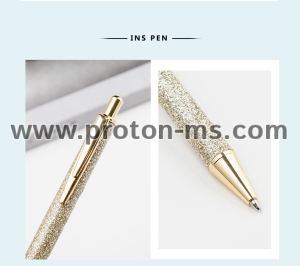 Luxury Pen with Crystals and Pendant