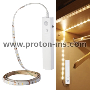 LED Motion Sensor Strip, 60 cm, waterproof