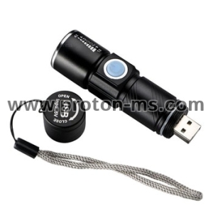 Professional LED Telescopic Flashlight YX-612