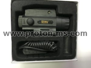 GOMU 2 in 1 Tactical Flashlight and Green Laser Light Sight