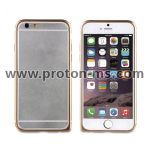 Muvit Aluminum Bumper for iPhone 6, Gold MUBKC0832