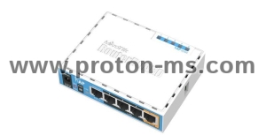Wireless Access point MiKrotik HAP RB951UI-2ND 5 x 10/100 Mbps, PoE, White 