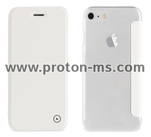 iPhone 7 Muvit Folio Stand Case MUFLC0016, White