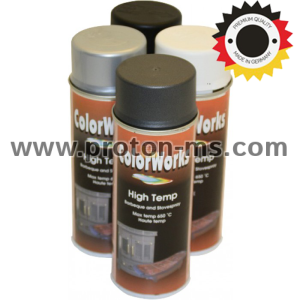 Color Works High Temperature Spray, White 650° SW 050312