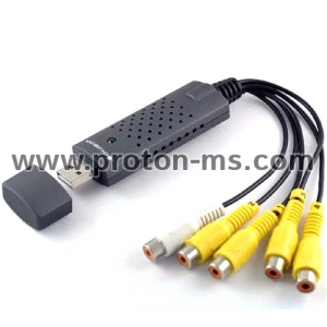 4 Channel USB DVR Video Audio Capture Adapter