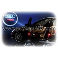 Ghost Shadow Light, LED Logo Badge Audi