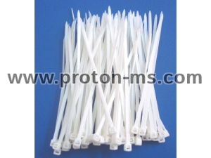 Cable Ties 2.5mm x 100mm, 150pcs. White