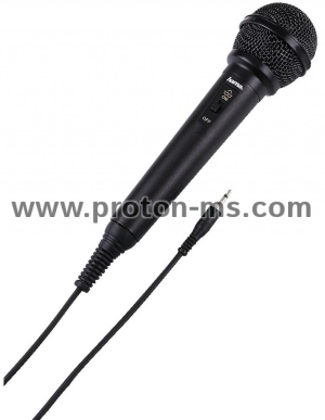 HAMA Dynamic Microphone DM 20, 3.5mm, Black