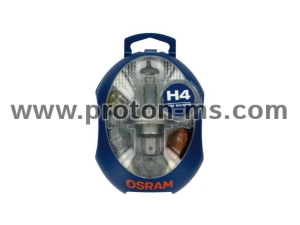 Spare kit Osram H4 bulbs 12V 60 / 55W