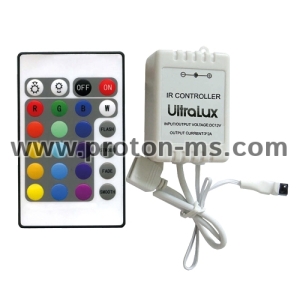 RF Music Controller for RGB LED Lights, 6A, 12-24V DC, 72W