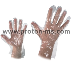 Disposable Gloves, 26 x 29 cm, 100 pcs.Disposable Gloves, 26 x 29 cm, 100 pcs.