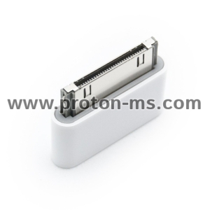 Преходник женско Micro USB към мъжко 30 Pin конектор за iPhone
