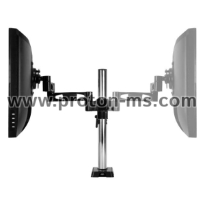 Desk Mount Monitor Arm ARCTIC Z1, 13"-32", 10 кг, 4-Ports USB 3.0 Hub, Black