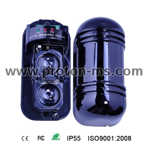 ABT-100 100m Sensor Alarm Dual Beam Photoelectric Infrared Detector